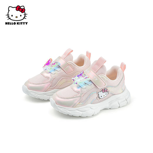 HelloKitty童鞋女童运动鞋春秋儿童透气网面鞋女孩休闲鞋24-30 K4536801 商品图1