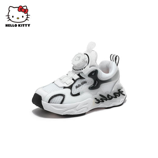 hello Kitty童鞋女童运动鞋儿童旋转扣鞋春秋网面透气休闲鞋潮28-35 K3526847 商品图2