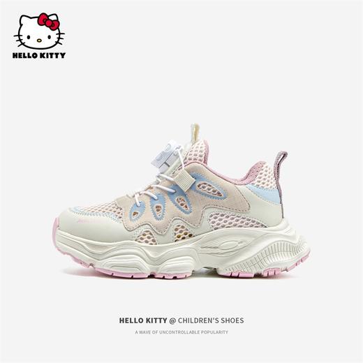 hellokitty童鞋女童运动鞋夏季儿童网鞋透气鞋女孩老爹鞋潮鞋28-35 K4526707 商品图0