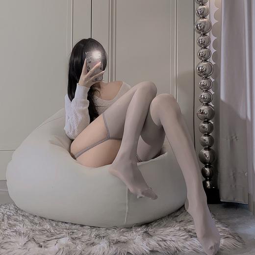 【一撕即爽】性感镂空吊袜带丝袜 情趣一体袜长筒过膝 黑丝诱惑装可撕激情内衣女A106 商品图2