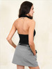 TR她热 都市辣妹 黑色冰丝凉感露背性感带胸垫挂脖吊带背心 商品缩略图4