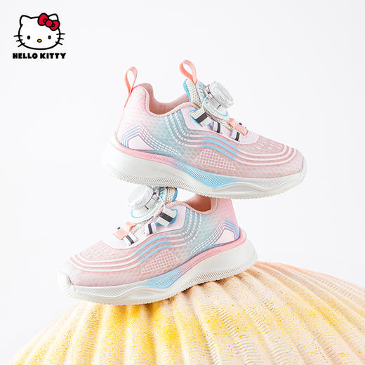 HelloKitty女童鞋儿童运动鞋夏季透气网鞋女孩单网鞋28-35 K4526873 商品图1