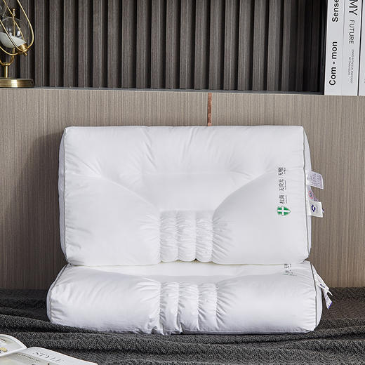 自然醒可水洗人体工学分区四维枕超柔助深睡眠枕头枕芯家用一对护颈椎睡觉专用酒店低枕头男XK 商品图7