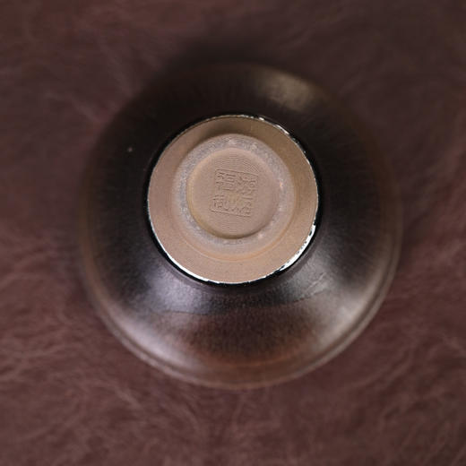 建盏游炳福单面蓝油滴一档 商品图2