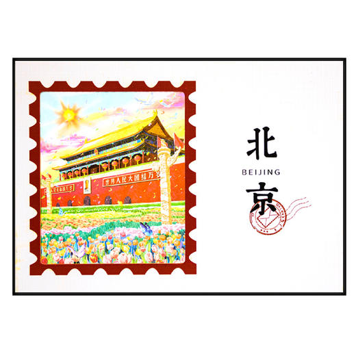 [透光明信片]可做书签 故宫颐和园长城天坛书店邮局盖章旅游卡片纪念品 商品图4