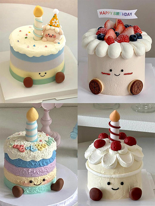 jellycat主题定制款  - 戚风水果生日蛋糕 商品图3