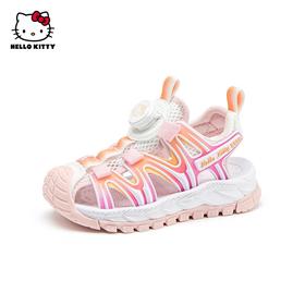 HelloKitty童鞋女童包头凉鞋夏季儿童大童沙滩鞋防滑26-35 K4526861