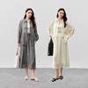 151Z58654微褶莱赛尔套装轻盈飘逸落肩宽松衬衫&松紧腰中长A字半身裙-RJ054 商品缩略图4