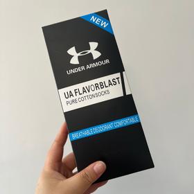 【UA安德玛低筒盒袜】礼盒包装！一盒五双
