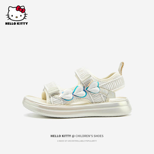 hellokitty童鞋儿童凉鞋夏季女童沙滩鞋甜美小学生公主鞋28-35 K4526818 商品图2