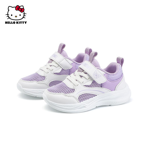 HelloKitty童鞋女童运动鞋春夏儿童小白鞋女孩透气网鞋26-37 KU5526808 商品图2