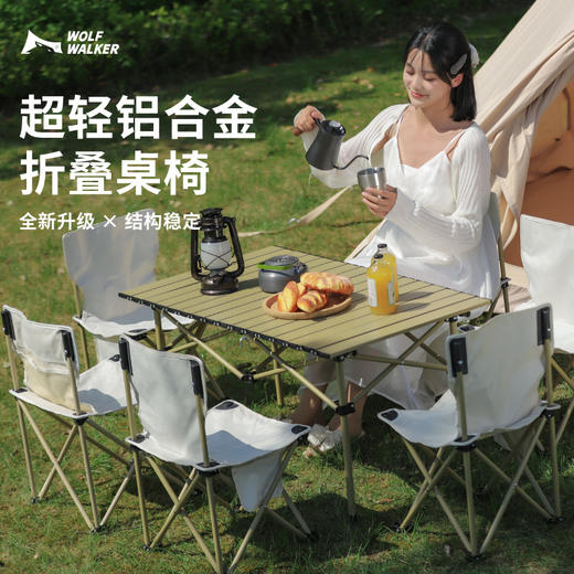 狼行者  户外折叠桌椅中号桌椅五件套 LXZ-80014 商品图7