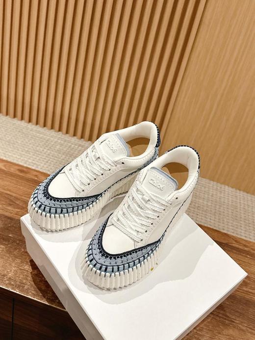 𝐂𝐡𝐥𝐨𝐞ChloeNamaSneaker蔻依新款运动鞋小白鞋、容祖儿和孙怡宋茜明星同款、原材料是可再生物料制作（HC） 商品图4