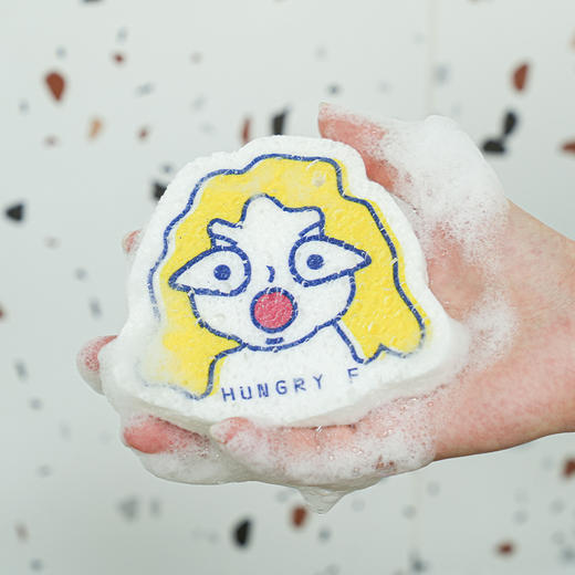 饥饿F姐·周边玻璃杯赠海绵擦 商品图5