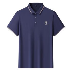 【DLS】大依优型大码短袖POLO衫翻领加肥加大男士大号透气舒适夏季半袖上衣