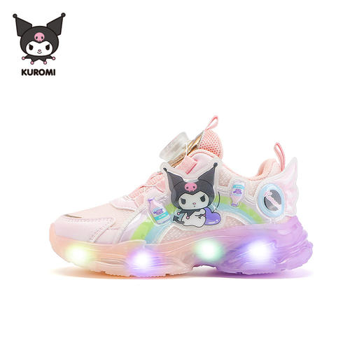KUROMI库洛米童鞋女童运动鞋春季儿童发光鞋宝宝闪灯鞋25-32 C4536723 商品图2