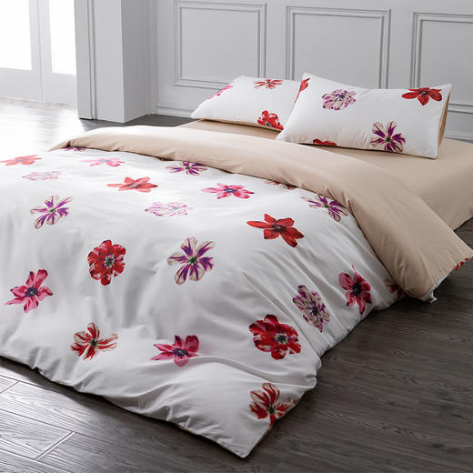 KGD-016 KENZO 繁花全棉贡缎四件套 商品图0