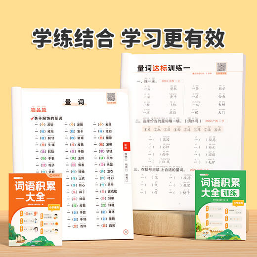 【斗半匠】2025新版小学通用语文词语积累大全字词专项训练视频讲解 商品图3