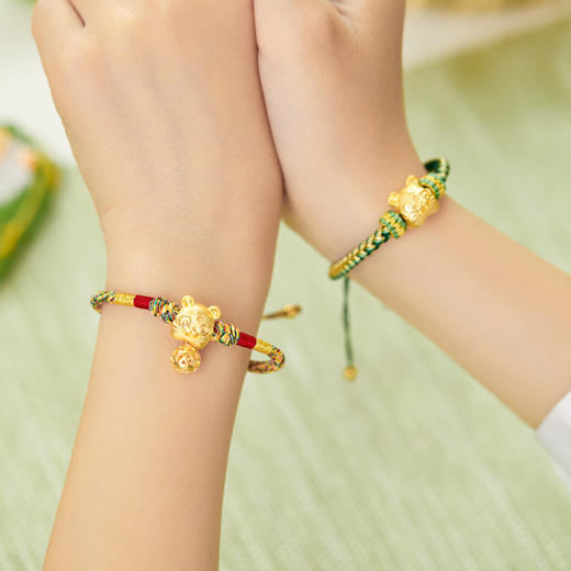 【故宫饰品】 虎佑安康儿童端午节五彩绳编织手绳手链生日礼物 商品图5