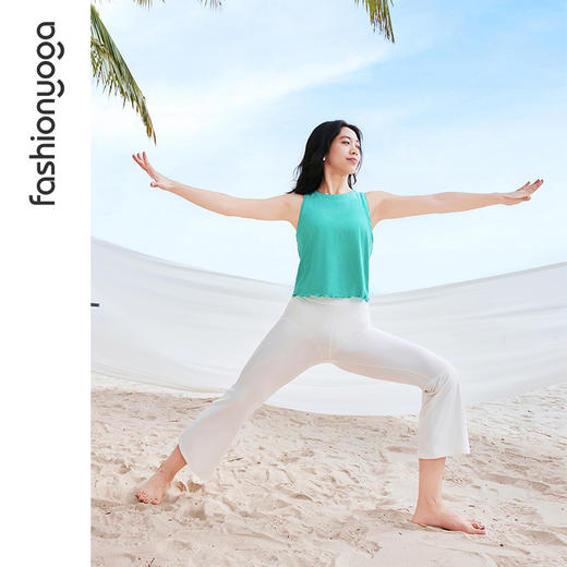 凡圣瑜伽木耳边背心F15234 商品图10