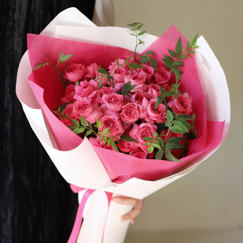 苏菲宝贝多头玫瑰花束