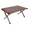 SunnyFeel户外露营折叠桌野营蛋卷桌_可拆卸实木桌榉木黑胡桃桌 商品缩略图3