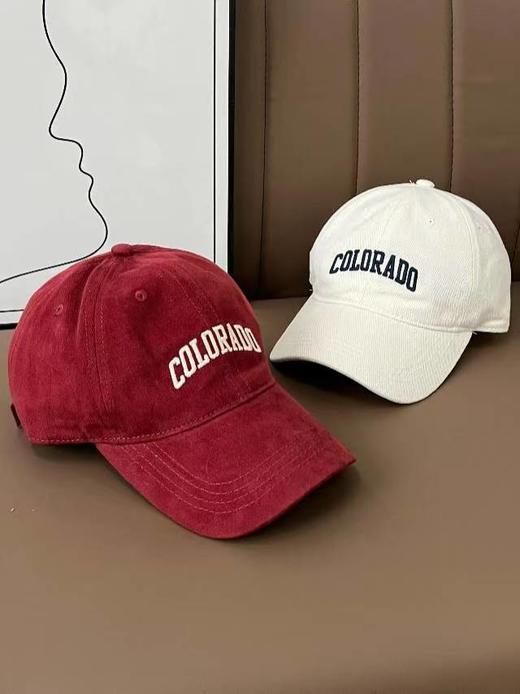 素颜小脸神器迪丽热巴杨幂同款男女同款机车鸭舌帽 商品图11