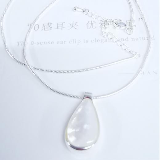 Manreya玛芮雅“幻境留白”镀金贝母项链 商品图2