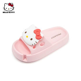 HelloKitty童鞋女童一字拖鞋夏季儿童凉拖鞋三丽鸥卡通鞋170-250 ST243346C