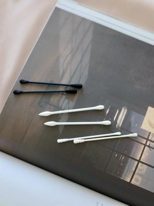 【日用必备棉签】四种棉头设计 紧密结实 不易脱毛  优质原浆纸+脱脂棉球 吸水性好更柔软  日常清理清洁、掏耳朵、眼唇化妆卸妆等 商品图2