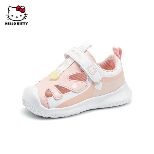 hellokitty童鞋女宝宝鞋软底夏季儿童凉鞋包头女孩镂空鞋透气24-30 K4526889 商品图0