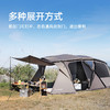 SunnyFeel山扉户外露营隧道帐篷_防风防雨防晒一室一厅带天幕帐篷 商品缩略图0