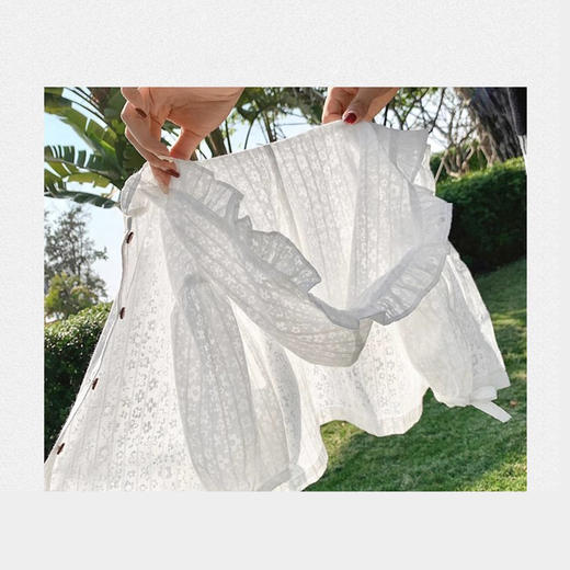 裁缝学苑TQ154女童花边防晒服纸样新款儿童透气轻薄连帽上衣外套样板 商品图1