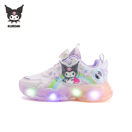 KUROMI库洛米童鞋女童运动鞋春季儿童发光鞋宝宝闪灯鞋25-32 C4536723 商品图3
