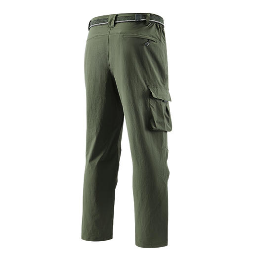 【登山裤】【DNY】大依优型大码速干裤登山裤直筒休闲运动弹力冰丝夏季长裤大号裤子加肥加大松紧腰宽松 商品图6