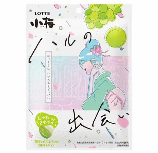 乐天梅子味糖果59.8g/袋 商品图0