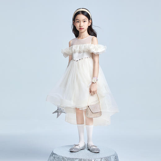 女童礼裙夏季新款安奈儿童装实体店同款AG523639 商品图3