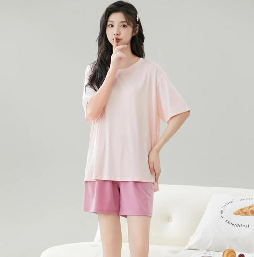 【深度好物】⚠️喜欢宽松卡码拍大源自畅销几十万件的严白系列最新夏季单品  ·可肉睡衣套装 ，重磅上线‼  卖的就是一块舒适面料  总结这3️⃣点人手必须入手一套原因💥   商品图3