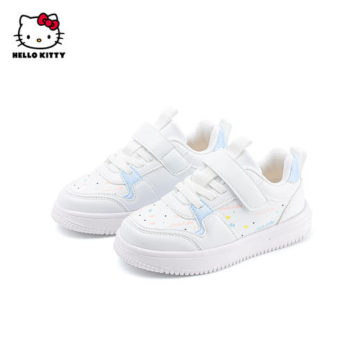 HelloKitty童鞋女童板鞋春秋儿童白鞋女孩休闲鞋白色板鞋26-37 K4536802 商品图1