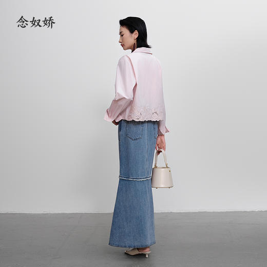 【商场同款】CNB5377-CNB5376 “ 刺绣两色衬衫” 舒适好穿  减龄耐看 商品图8