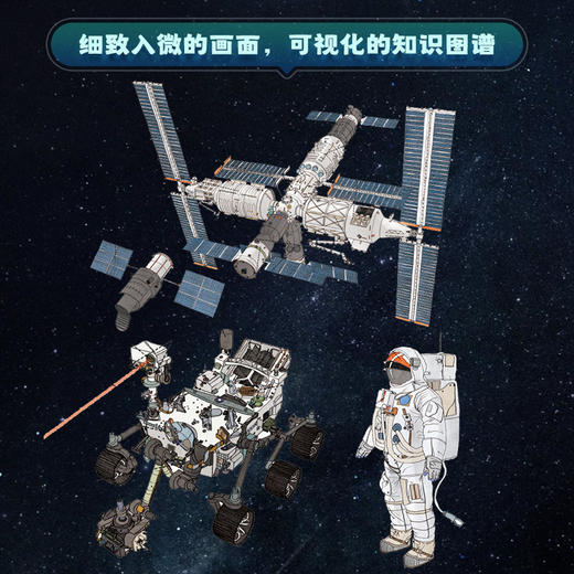 日月星辰在等你：我的*本航天科普书 中科院空间应用工程与技术中心力荐 商品图2
