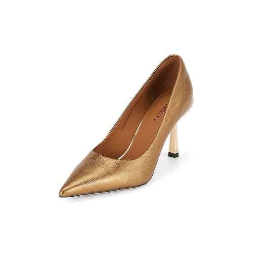 westory2025年春季新款尖头细高跟通勤单鞋时尚优雅单鞋W25AE57841 商品图2