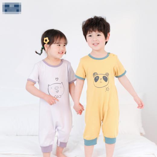 【90-130】男女童短袖连体衣哈衣 商品图0