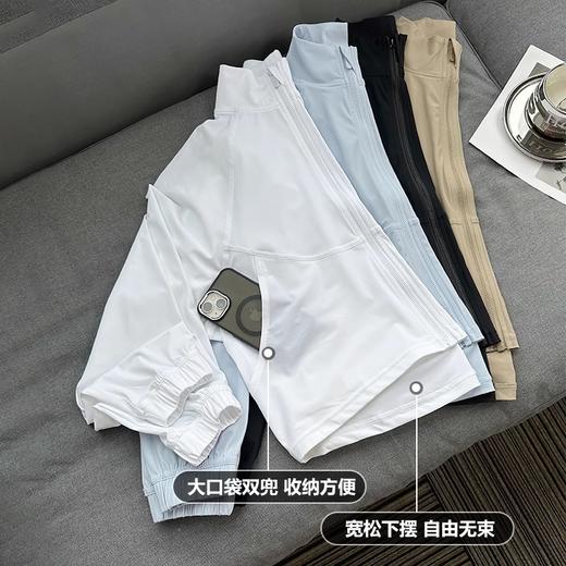 跃牌（呗咪纷纷系列）防紫外线速干长袖衫女运动上衣宽松透气锦纶防晒衣WT-033 商品图2