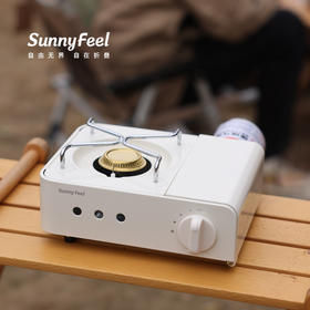 SunnyFeel山扉户外便携式迷你卡式炉_精致露营居家两用炉具燃气炉