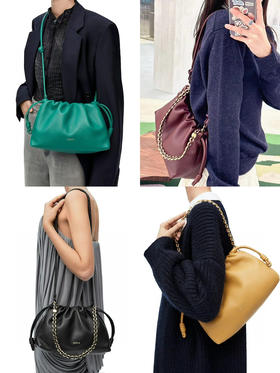 326-8 微商相册看细节 杨幂同款 lew福袋 小号完全够用 单肩斜挎 原版皮