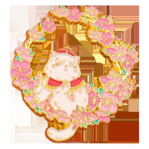 [宫廷御猫冰箱贴]可爱故宫猫咪高颜值金属冰箱贴徽章钥匙扣文创中国风旅游纪念品礼物 商品图6