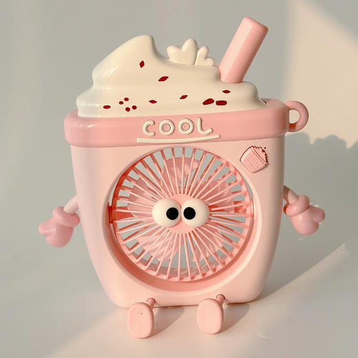 【食玩系列卡通风扇】USB电风扇 高颜值便携迷你小风扇 可爱手持小风扇  商品图6