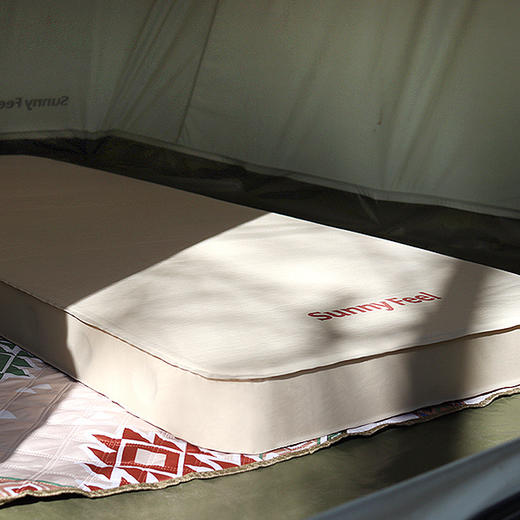 SunnyFeel户外露营充气床野营自动充气床垫_营地充气海绵垫睡垫 商品图1