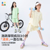 【儿童短袖套装】森林棠25夏款，儿童简约钢印立体字母T，休闲短袖短裤套装41222501【LA】 商品缩略图1